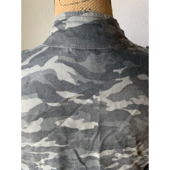 Beach Lunch Lounge Camouflage Y2K Streetware Jacket Sz SMALL - Picture 8 of 9